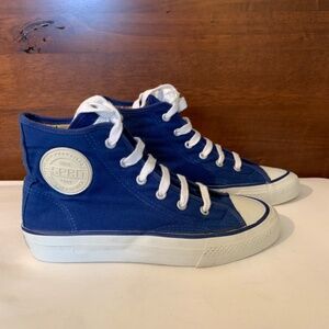 Esprit Women Footwear Blue High Top Sneakers Size 7
